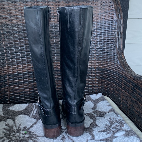 COACH A00699 CAROLINA LEATHER RIDING BOOTS - Picture 4 of 16